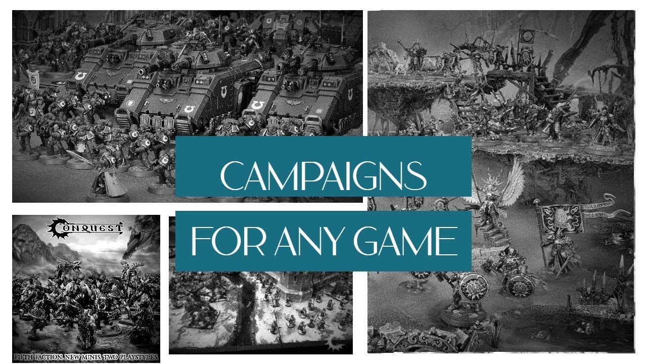 Campaigns For Any Miniature Game Made Easy!