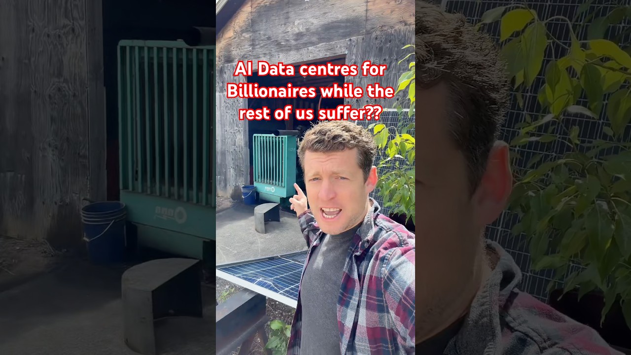 AI Data centres for Billionaires while the rest of us suffer?