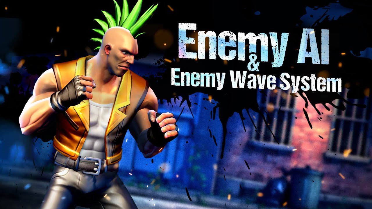 Beat 'Em Up Template 3D - Enemy AI & Wave System