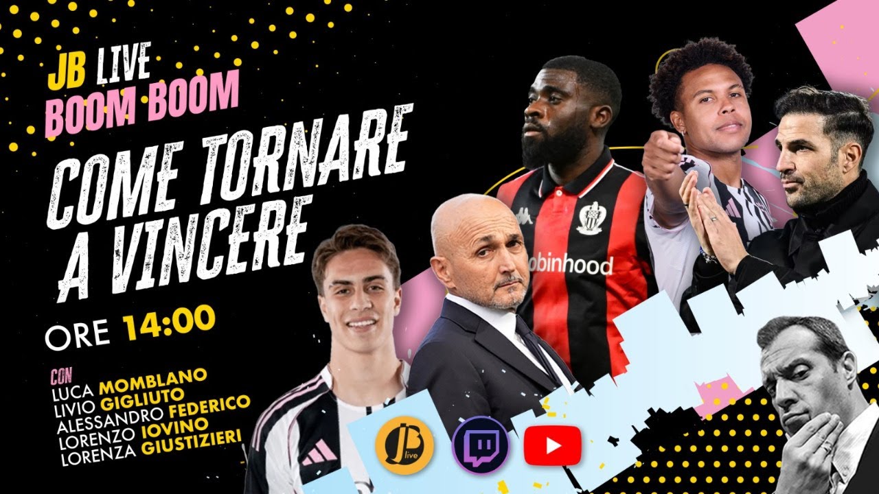 LA JUVE DEVE TORNARE A VINCERE tra COMO & RISCHIO TRACOLLO | BOOM BOOM MOMBLANO