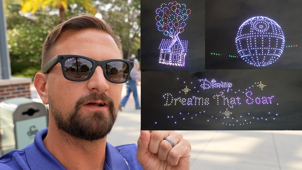ALL NEW Drone Show At Disney Springs! Dreams That Soar 400ft Characters In The Sky & Crowd Levels!