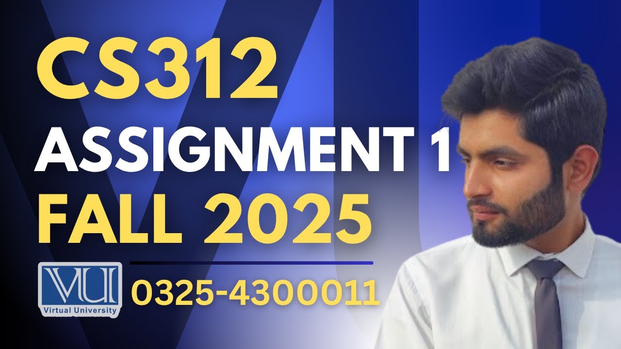 CS312 assignment 1 solution 2025 | CS312 assignment 1 solution fall 2025