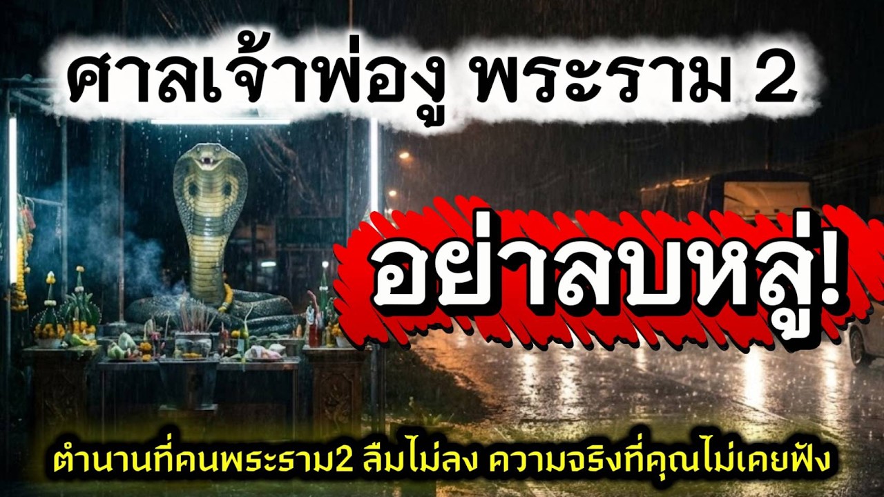 เจ้าพ่องูจงอางพระราม2 กรรมเบียดเบียนที่ต้องชดใช้ I@เสียงสีขาว