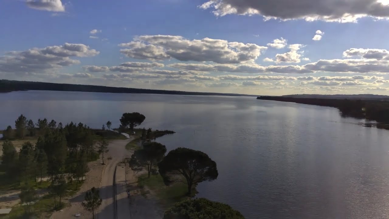 Estado das Obras: Praia Fluvial de Montargil (2026) 🚧 Entre a força da natureza e a mão do Homem.