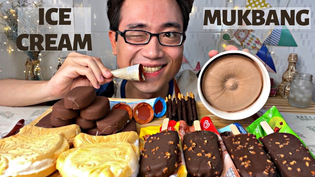 Mát Lạnh Với Mâm Kem Nhiều Loại Giải Tỏa Ngày Nóng 🍦 Kem Que Chocolate 🍫 Kem Viên, Kem Cá, Kem Hộp🍨