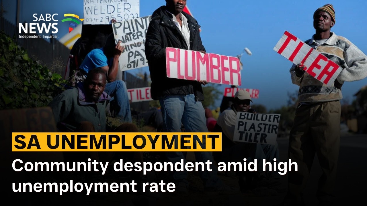 SA Unemployment | Community despondent amid high unemployment rate