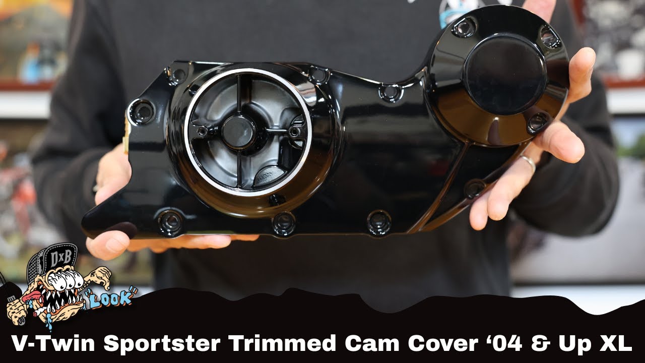 Крышка распредвала V-twin с обрезкой подходит для Sportster XL 2004 года выпуска и старше — обзор