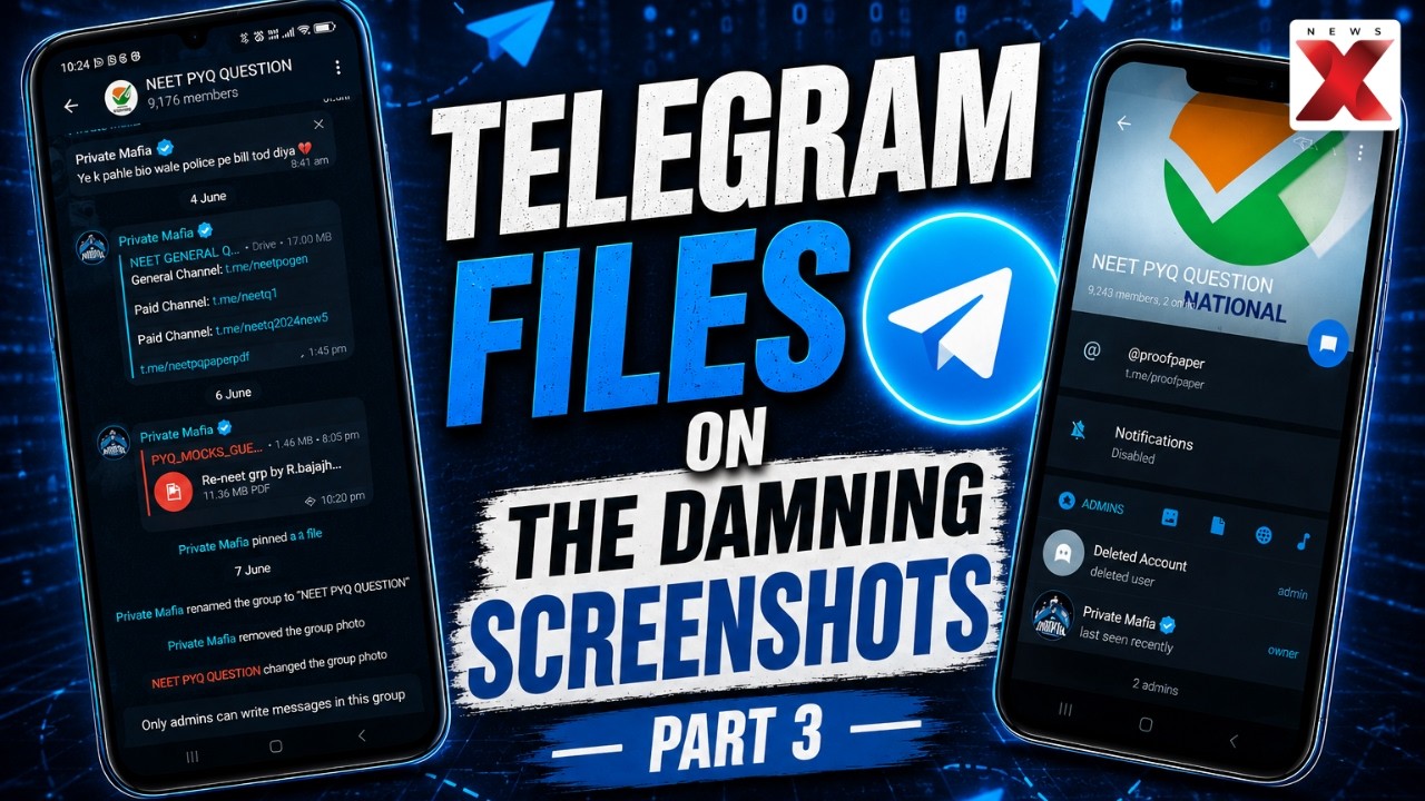 Telegram Files on NewsX | Screenshots That Nail Pavel Durov | NewsX Exclusive