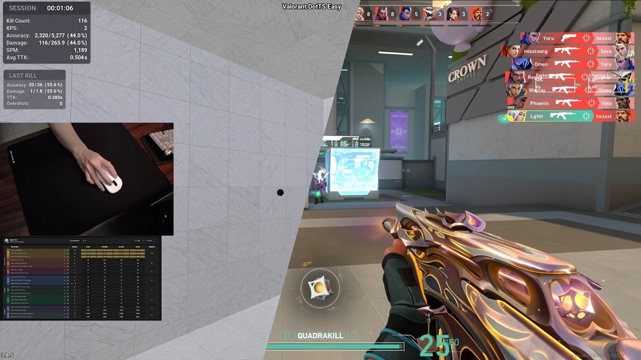day 123 of 10 mins of kovaaks: val deathmatch