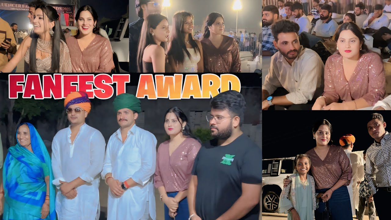 CHOMU FANFEST AWARDS 😇| सभी कलाकारों का आगमन 🙏🏻 | Krisha Singh Vlogs | @LADUTHEKADAR