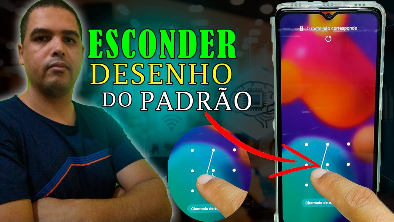 Como ESCONDER o Desenho da Senha Padr&atilde;o