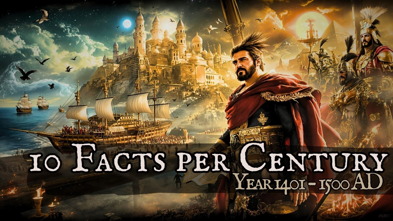 10 Facts per Century | Year 1401&ndash;1500 AD (The Middle Ages Discovered the World)