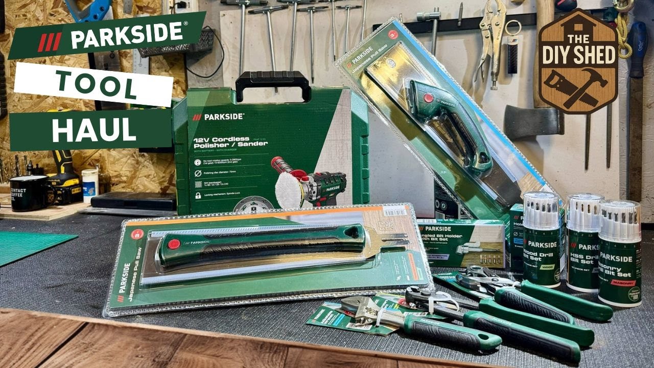Unboxing Parkside Tools ! : The Middle Aisle Lidl Haul