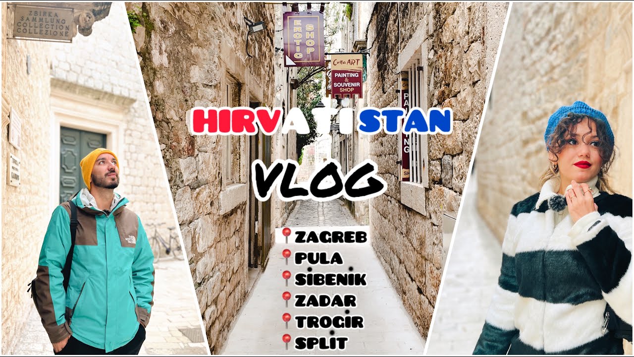 Hırvatistan'da Gezilmesi Gereken 6 Şehir | Pula - Zadar - Sibenik - Trogir - Split - Zagreb