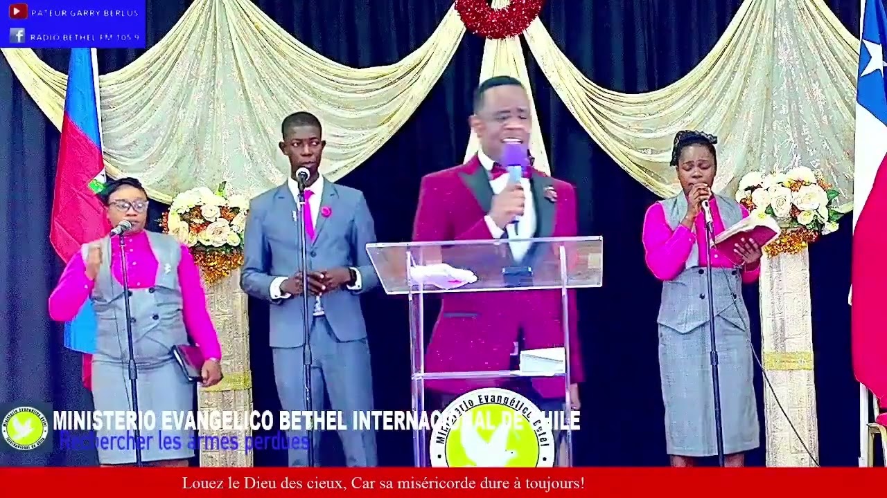 EVANGELIST RIGAUD DESSOURCES IN SANTIAGO, CHILE [FULL WORSHIP]