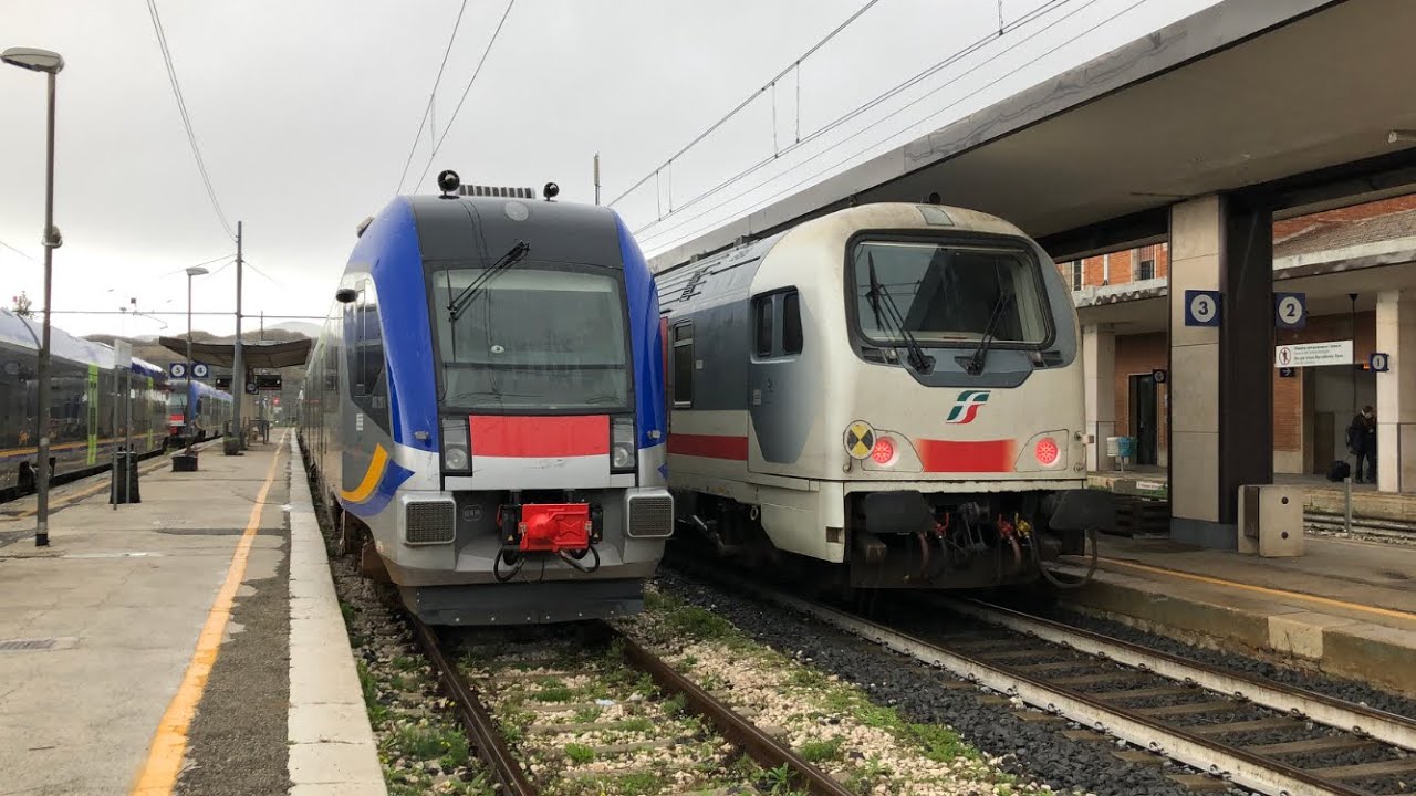 L’ULTIMO EURONIGHT, TRENI MILITARI E INTERCITY ALLA STAZIONE DI FABRIANO!