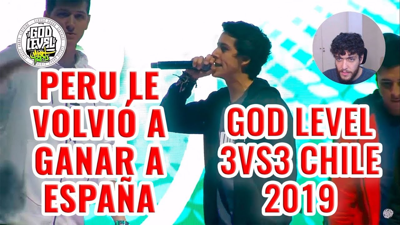 ¡PERU VUELVE A GANARLE A ESPAÑA! - GOD LEVEL CHILE 3VS3 2019