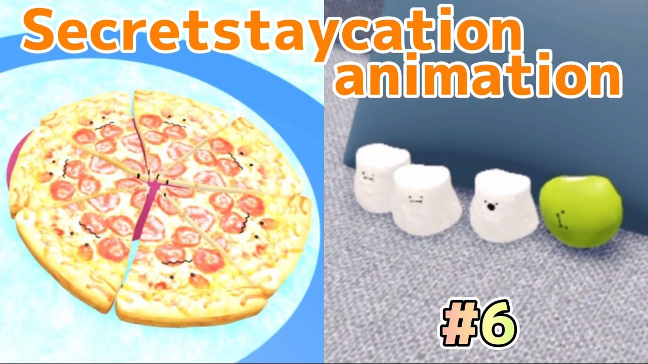 【ひみつのおるすばん】かわいい食べ物達【アニメ】#6