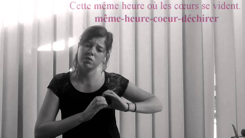 CHANSON LSF- Louane-Maman
