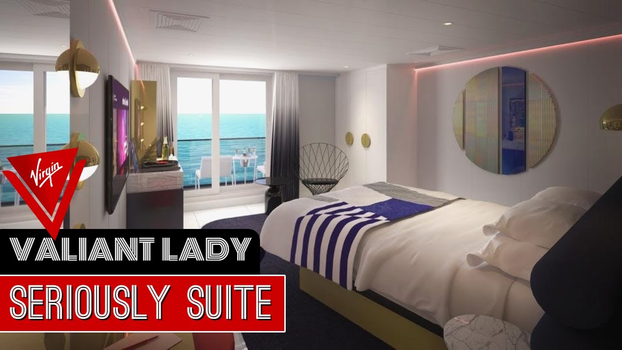 Virgin Voyages Valiant Lady | Seriously Suite | Full Walkthrough Room Tour & Review 4K