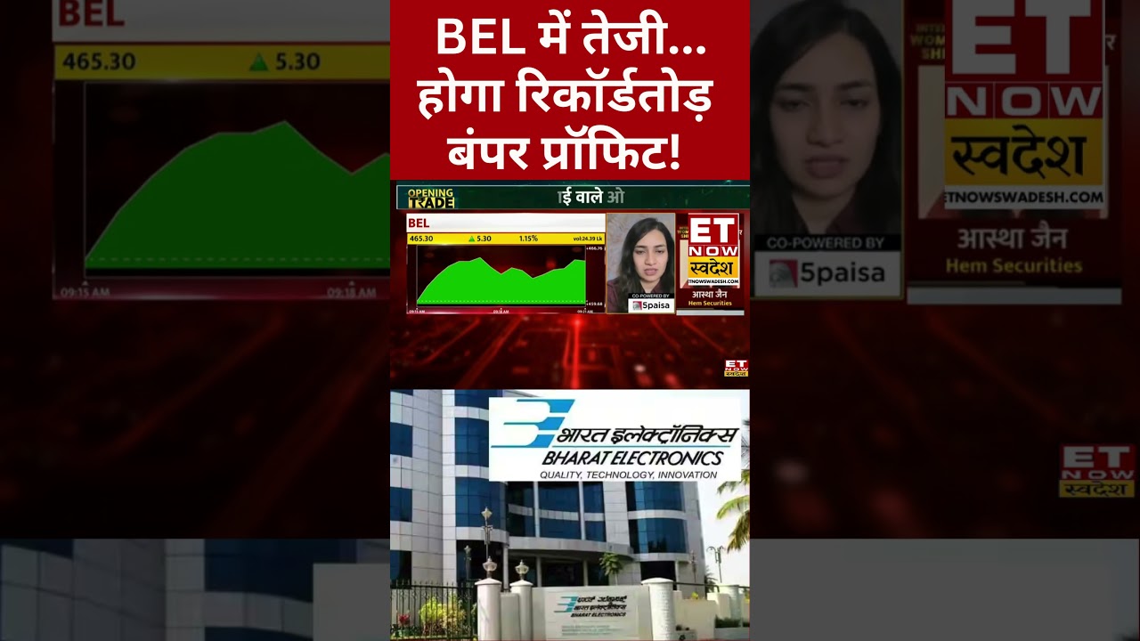 BEL Share Price | BEL में किन लेवल बड़ा मुनाफा! #shorts #bel #bharatelectronics #businessnews