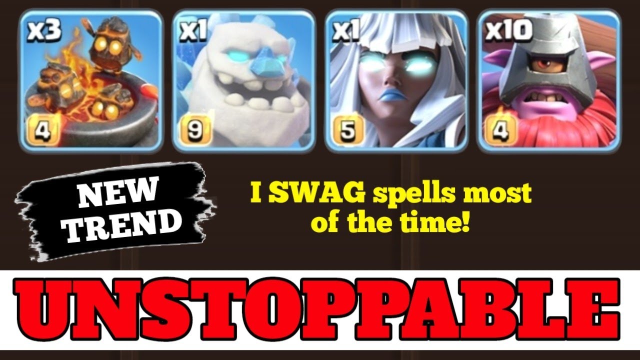 PERFECT ground troops for LEGENDS: Even BEGINNERS can make EASY Triples (Clash Of Clans)