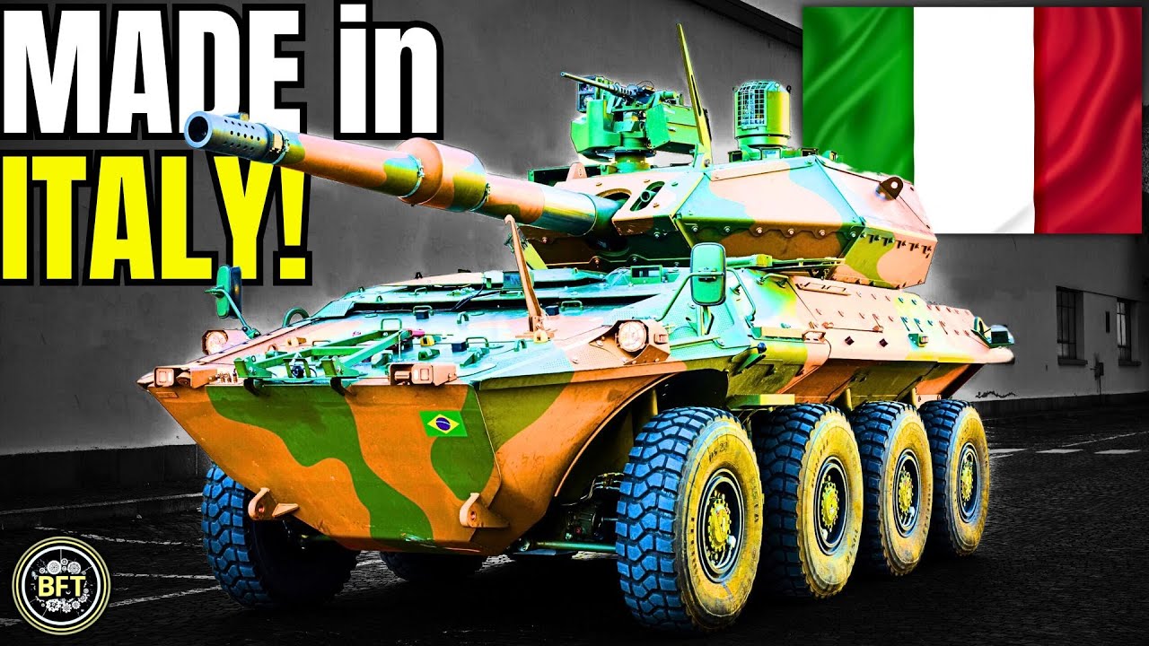 Топ-10 самых мощных военных машин, произведенных в Италии!