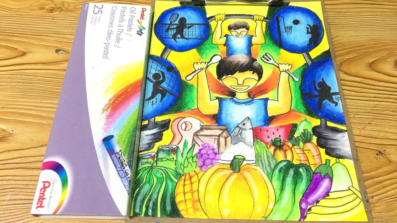 POSTER MAKING - NUTRITION MONTH 2019
