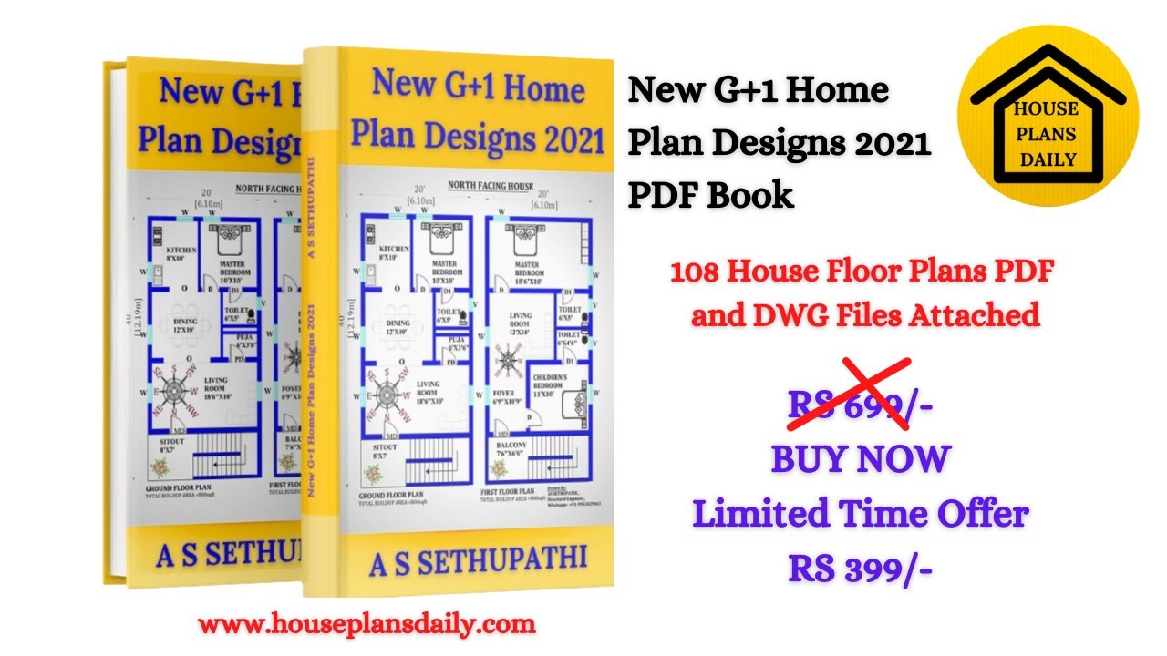 New G+1 Home Plan Designs 2021 PDF Book #homedesigns #housedesigns #civilengineering #architecture
