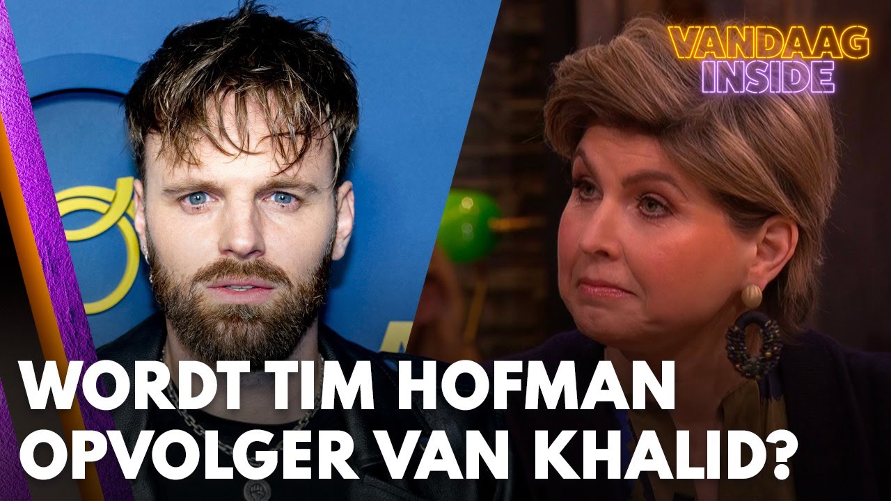Angela de Jong linkt Tim Hofman aan opvolging Khalid Kasem bij Khalid & Sophie | VANDAAG INSIDE