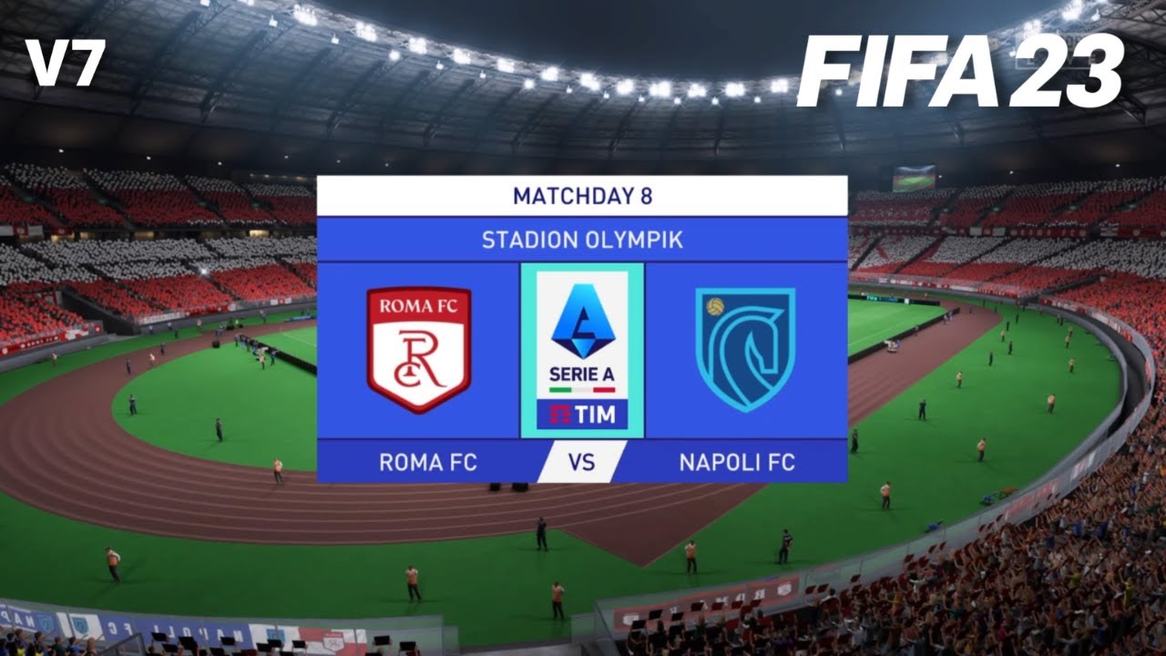 ROMA vs. NAPOLI | SERIE A | FIFA 23 (FULL GAMEPLAY)