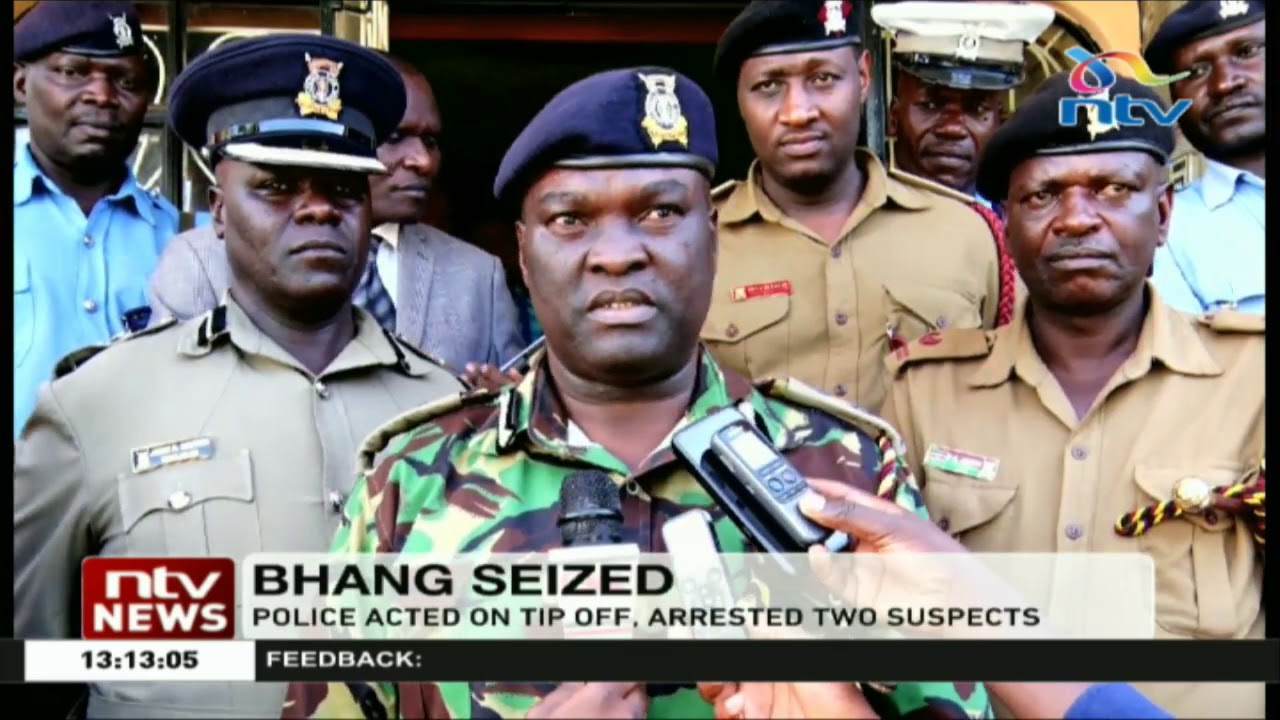 Police find bhang worth sh4.5 million in a house in Kahawa Sukari
