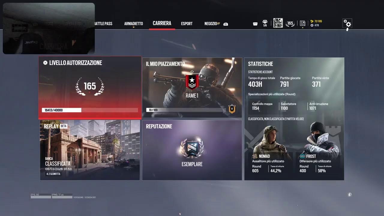 RAINBOW SIX ITA Notturno!! RANKED e altro!!  Abbonamenti ATTIVI!!