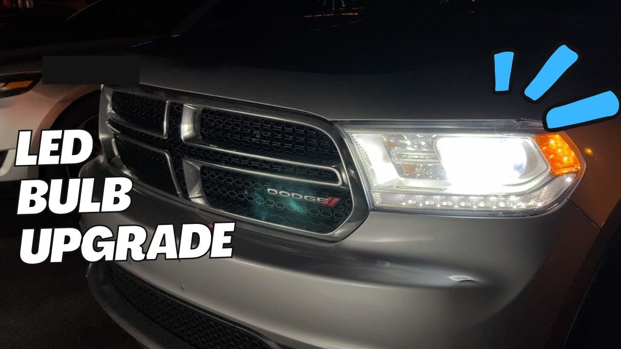 LED Headlight Bulb Upgrade - Dodge Durango / Jeep GrandCherokee