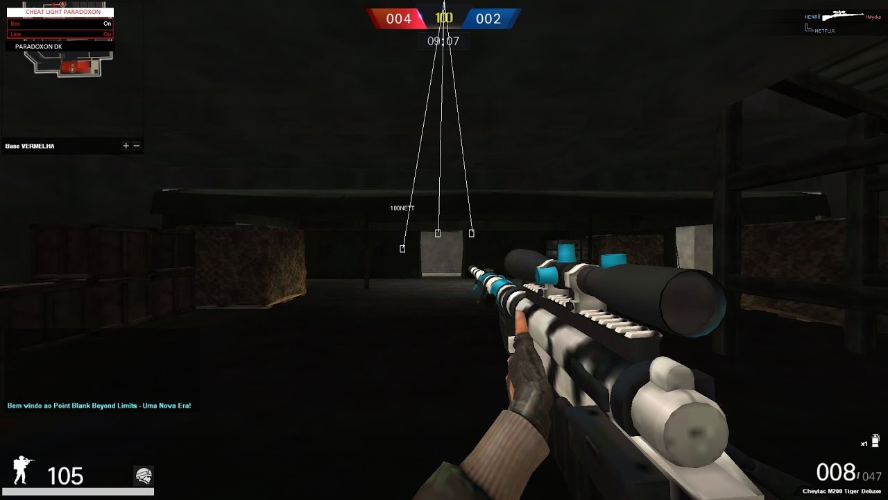 PARADOXON CHEAT WALL HACK POINT BLANK PERMANENTE