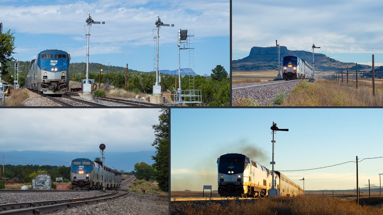 The Santa Fe Semaphores in New Mexico - Raton and Glorietta Subs