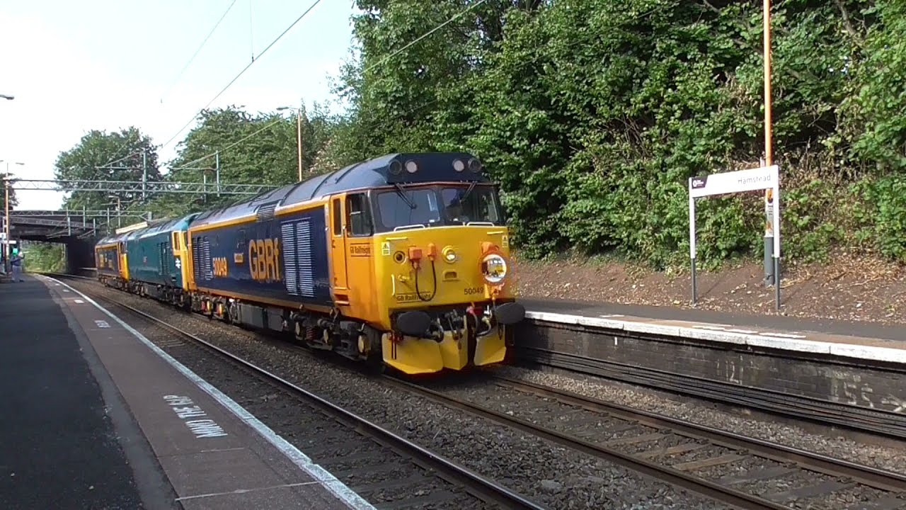 GBRf 2021 Railtour at Hamstead, Birmingham - 5th September 2021