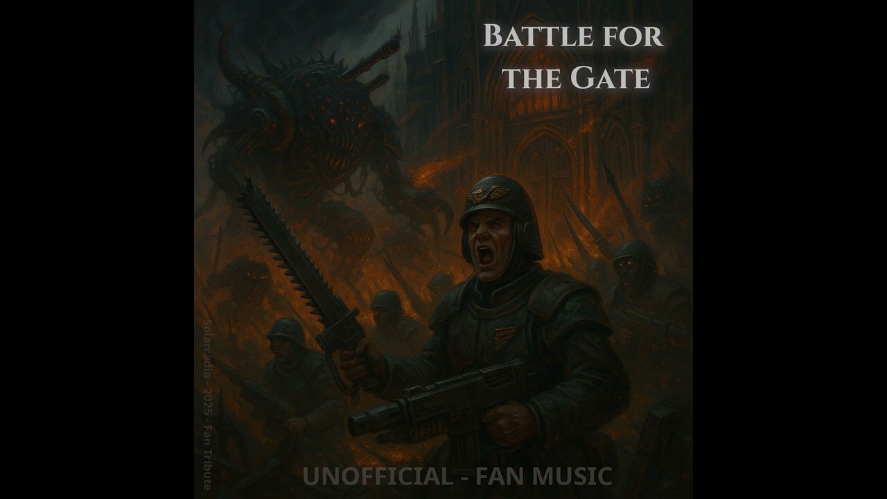 A02.04 - Battle for the Gate OST - 🔥Veilfire II🔥 #warhammer40k #w40k #aiart