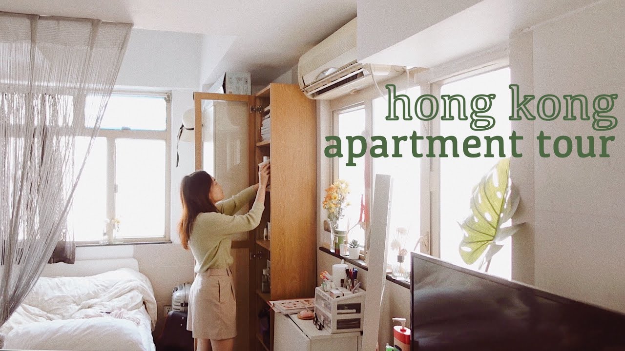 The Ultimate Hong Kong Apartment Tour 2021 🏠 | renting a 180sqft studio for $1,200 💸 [HD/4K]