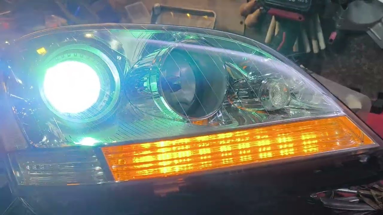Przeróbka zwykłych lamp do Mercedes ML e-mail motolampy@gmail.com