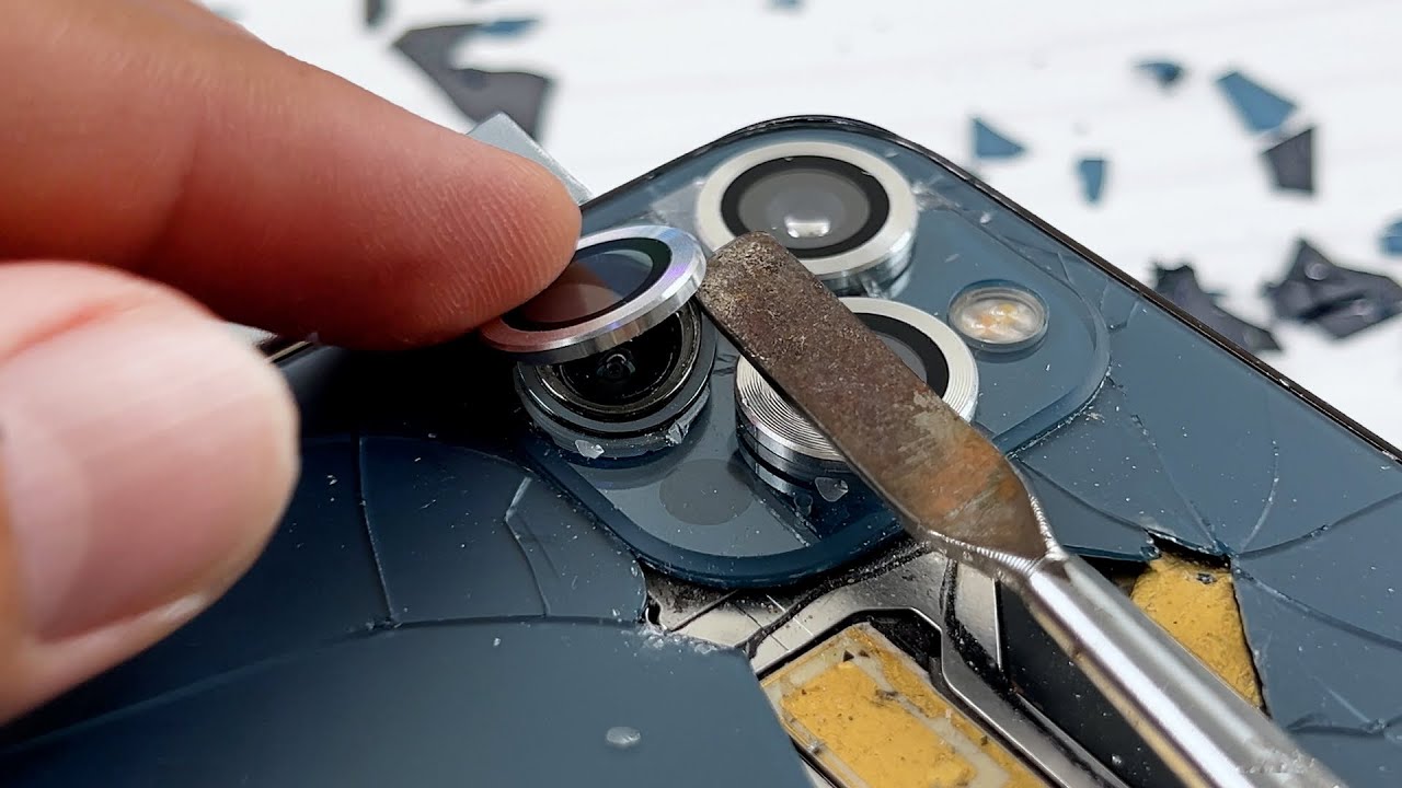 🛠️ iPhone 12 Pro Max BACK GLASS Cracked Replacement✅