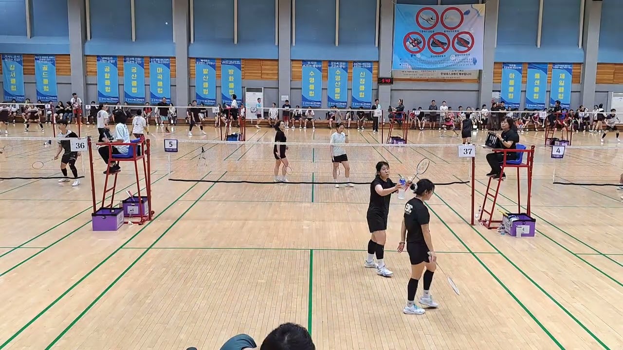 제35회 강서구협회장기 여복30대 D조 준결승