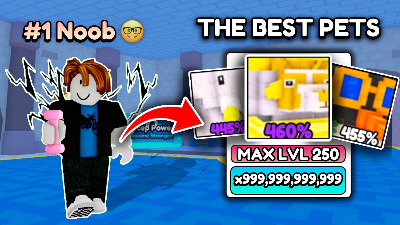 Starting Over As a NOOB But With 3 STRONGEST OP MEGA PETS In Roblox Arm Wrestling Simulator