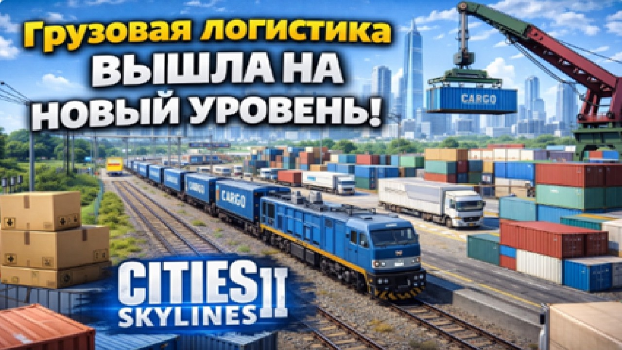 Грузовая логистика вышла на новый уровень   Cities  Skylines II