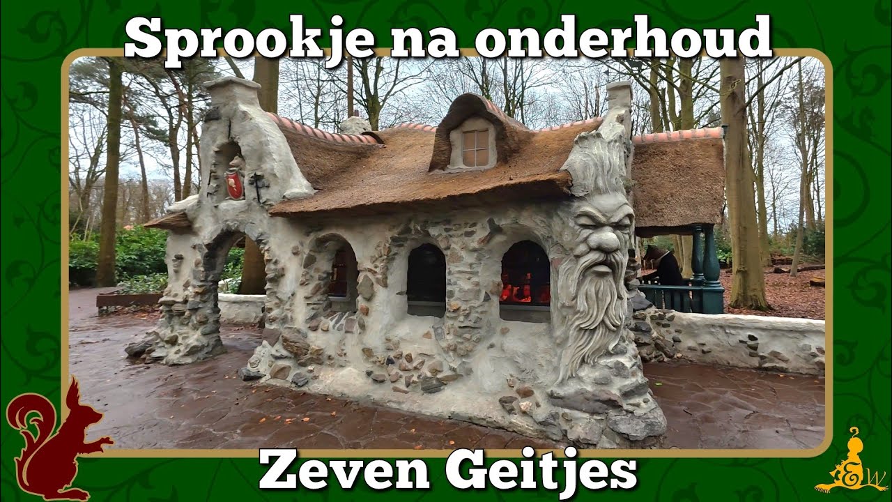 [#Efteling 4K] Sprookje van de Zeven Geitjes na onderhoud