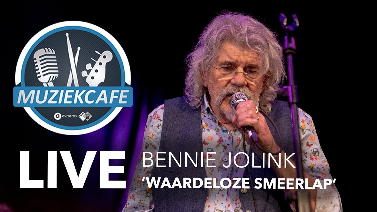 Bennie Jolink - 'Waardeloze Smeerlap' live bij Muziekcaf&eacute;