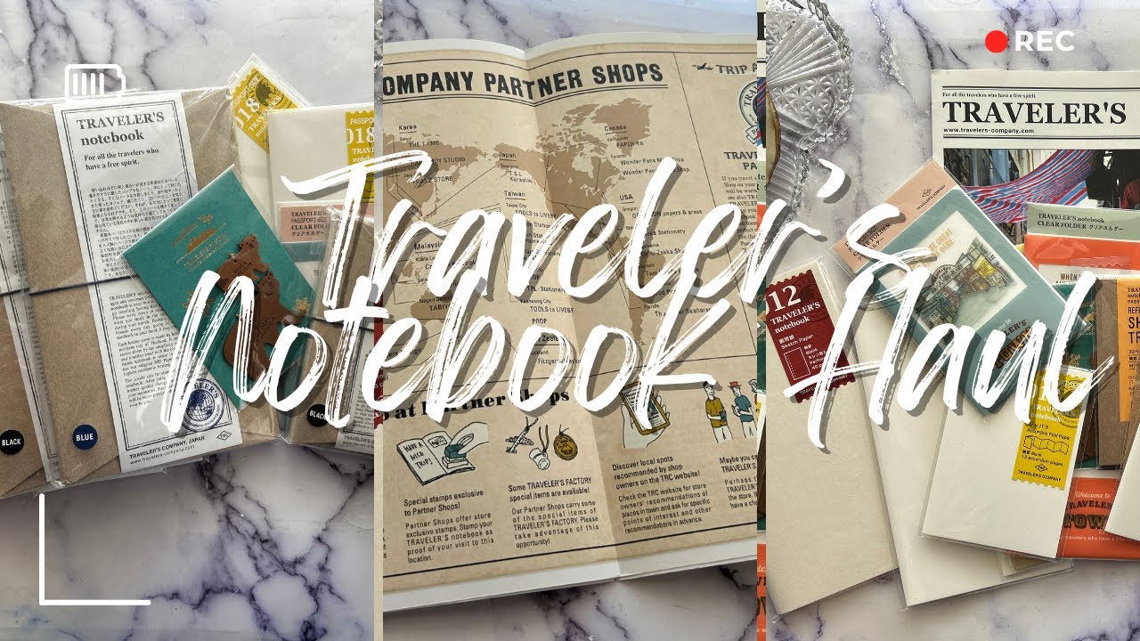 travelers notebook haul
