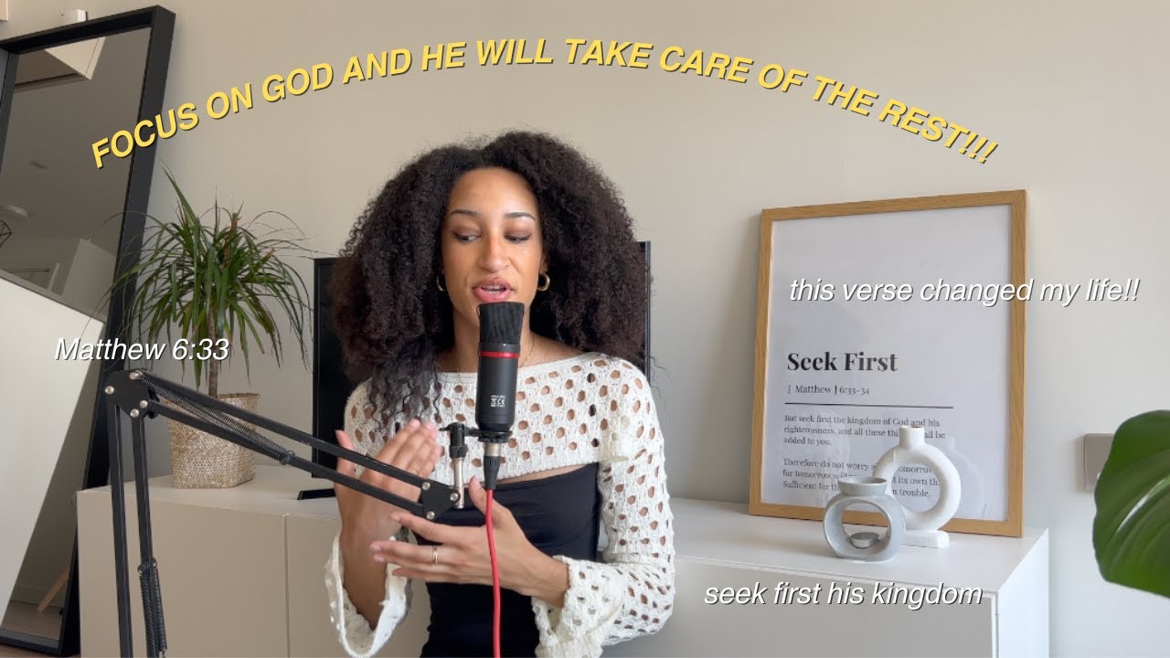 FAITH TALKS ✨| MATTHEW 6:33