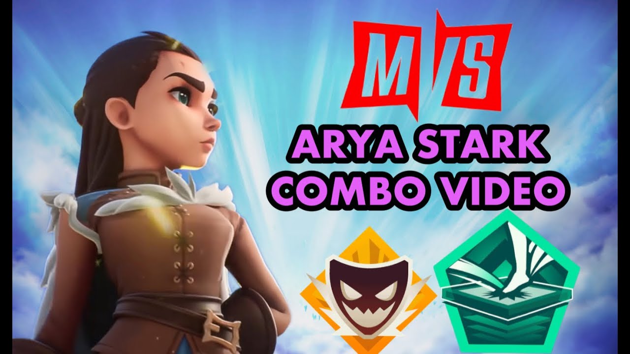 INSANE ARYA STARK COMBO MONTAGE Multiversus