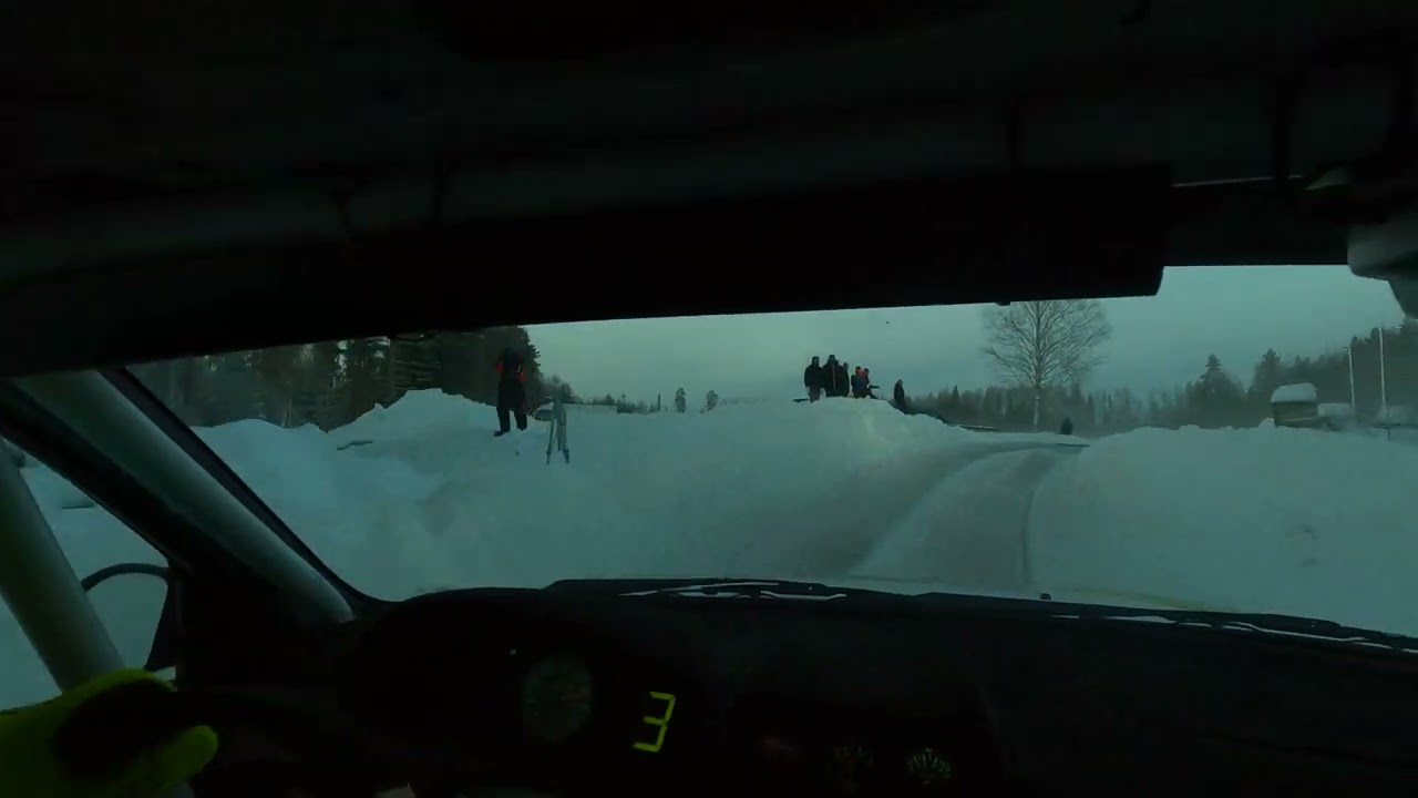Midvintersprinten 2024 SS3 Linus Lind & Johannes Lundbäck